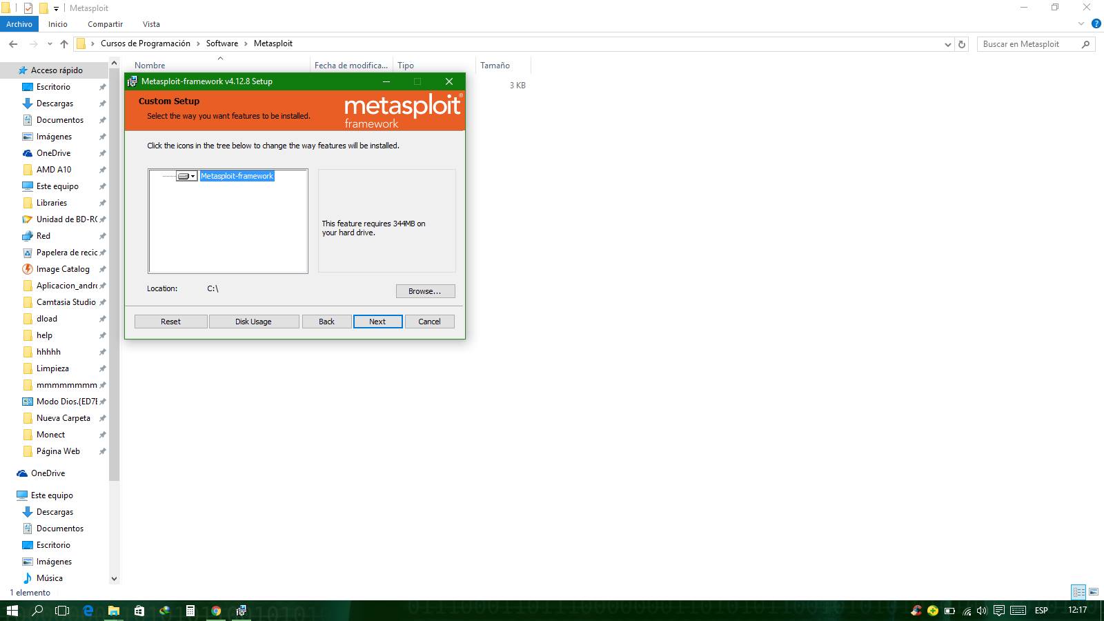 Metasploit Framework Windows 10